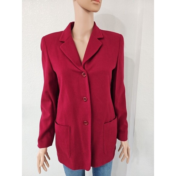 Burgundy Worthington Blazer - Picture 3 of 8